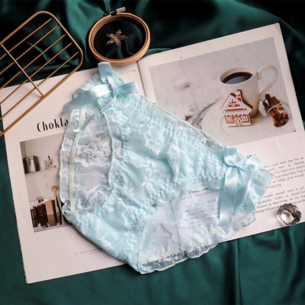 Light Blue - The most Beautiful Panties in the world. Lace Panties